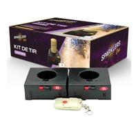 SPARKLERS CLUB Déclencheur pour Jets de Scène 2 bases + 2 Télécommandes - Système d'Allumage kit 2 stations pour artifice, jet de scene étincelle lumineuse - LIVRAISON 24/48H