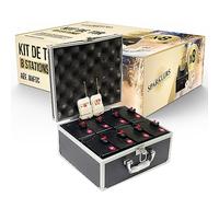 SPARKLERS CLUB Déclencheur pour Jets de Scène 8 bases + 2 Télécommande - Système d'Allumage kit 8 stations pour artifice, jet de scene étincelle lumineuse - Catégorie T1 - LIVRAISON 24/48H