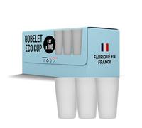 SPARKLERS CLUB Gobelet Réutilisable Ecocup 50 ivré Lot de 100