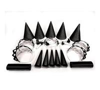 Sparklers Club Kit Cotillons Noir 10 Personnes Nouvel an Accessoires Fête