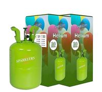 Sparklers Club Lot de 2 Bouteilles Hélium 0,34 m3 pour 40 Ballons Acier