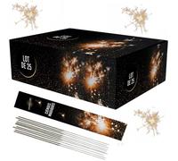 Sparklers Club - Lot de 25 Cierges Magiques XXL 70 cm Géants - Durée 130 Secondes - Scintillants Lumineux pour