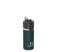 Sparrow Gourde Enfant Isotherme - 500ml - TouchFlow Bouteille Isothermes Avec Paille - Sans BPA - Étanche Gourdes INOX pour Sport, Bureau, École ou Randonnée