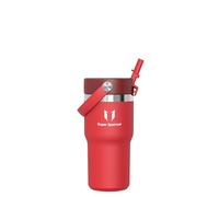 Sparrow Gourde Enfant Isotherme - Twistpath Bouteille Avec Paille Flex - 620ml - Bouteille d'eau Sans BPA & Anti-Fuite - Gourdes Inox Convient À La Plupart Des Porte-Gobelets