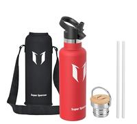 Sparrow Gourde Isotherme 750ml - Bouteille - Sport Gourdes INOX avec Paille