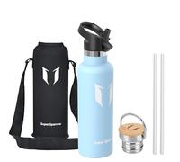 Sparrow Gourde Isotherme 750ml - Bouteille - Sport Gourdes INOX avec Paille