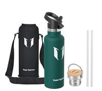 Sparrow Gourde Isotherme 750ml - Bouteille - Sport Gourdes INOX avec Paille
