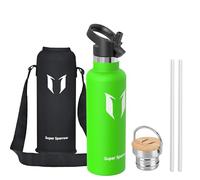 Sparrow Gourde Isotherme 750ml - Bouteille - Sport Gourdes INOX avec Paille