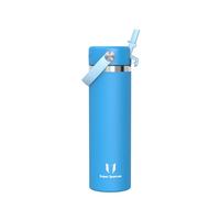 Sparrow Gourde Isotherme avec Paille-Gourdes Inox 750ml Bouteille Isotherme | Bouteille Isotherme avec Paille Gourde Inox , Anti-Fuite sans BPA, Chaud & Froid, Lave-Vaisselle, Sport, Quotidienne, Voyage
