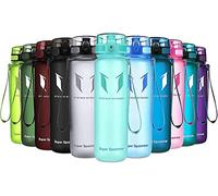 Sparrow Gourde Sport 500ml/750ml/1L - sans BPA - Tritan Plastique Bouteille | Étanche, Gourdes eau, Légère, Lave-vaisselle, Flip Top 1-Clic, Ergonomique, École, Sport, Fitness, Gym, Running, Randonnée