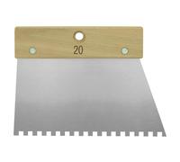 SPATULE A COLLE 20 CM DENTS CARREES 6 X 6 X 6 MONDELIN - 224920