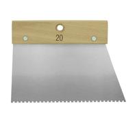 Spatule à colle carrée 20 cm, denture 10 x 10 x 10 mm