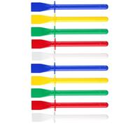 Spatule à Colle pour Cuir en Pp, Lot de 10 Pièces pour Bricolage Couleur Aléatoire