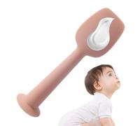 Spatule à couches pour bébé, applicateur robuste pour érythème fessier, applicateur de pâte de silicone souple pour application de baume et essuyage, outil de chambre d'enfant, 12,2 x 3,2 cm