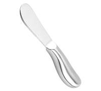 Spatule à Crème en Acier Inoxydable, Couteau à Beurre et Glaçage | Lame Argentée pour Tartiner Beurre, Frosting ou Fromage, Nettoyage Rapide, Adaptée aux Cuisiniers Amateurs, Restaurants