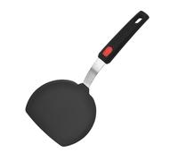 Spatule à crêpes en silicone avec poignée allongée, spatule résistante à la chaleur à 315 °C pour ustensiles de cuisine, revêtement antiadhésif, flipper en caoutchouc sans BPA pour omelettes et