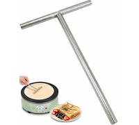 Spatule à Crêpes Inox 26 cm, Bekecidi Professionnel pour Pancakes Galettes | Spatule Cuisine Crêpière et Poêle Étaleur de Pâte Métal pour Cuisine Ustensile de Spatule Pâtisserie Solide