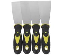 Spatule à Enduire en Acier Inoxydable 4 Pièces pour Réparation de Patch
