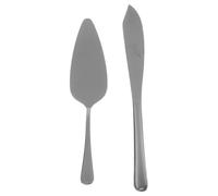 Spatule à Fromage en Acier Inoxydable Multifonction pour Gâteau et Mariage | Outils de Pâtisserie, Coupe-couches, Service Élégant, Argenté Brillant, Accessoire pour Fromage et Dessert