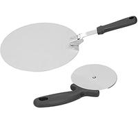 Spatule à pizza avec poignée en polypropylène, pelle à pizza, roulette à pizza au design ergonomique pour les familles, les magasins de desserts, les magasins de gâteaux (9,5 cm)