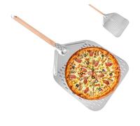 Spatule à pizza en acier inoxydable, aide à la cuisson pratique, accessoire de cuisine fonctionnel, accessoire de cuisine portable, pour grillades à la maison, réunions de , pâtisserie, pâte