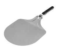 Spatule à Pizza Pliante en Acier Inoxydable pour Maison et Restaurant | Poignée Rabattable, Nettoyage Facile, Résistance à Rouille, Ne Se Déforme Pas, Argenté