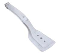 Spatule à Poisson 2-en-1 en Silicone, Pince Cuisine Blanche | Poignée Antidérapante, pour Crêpes, Steaks, Burgers et Toasts, Usage Barbecue Cuisine