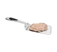 Spatule à Poisson en Acier Inoxydable, Pelle à Poisson Tourneur à Fente Spatule à Frire Antiadhésive pour Poisson, Oeuf, Steak