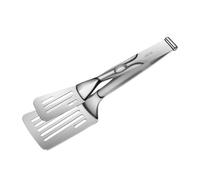Spatule à œufs - Spatule amovible 2 en 1 pour aliments - Pince réversible pour aliments - Convient pour barbecue, cuisine, appartement, steak, œuf, hamburger, bacon, crêpes, etc