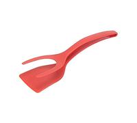 Spatule à œufs - Spatule antidérapante et rabattable, spatule à œufs au plat | Spatule 2 en 1 pour omelette, spatule à poignée et rabat, spatule à omelette, spatule à crêpes, steak et spatule