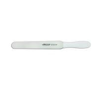 Spatule Arcos Couleur - Prof 299124 En Acier Inoxydable Nitrum Et Mango Polypropylène Blanc Ergonomique Avec Lame De 25 Cm, Dans Une Vitrine.