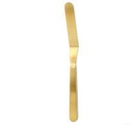 Spatule Coudée 20cm pour Lissage Glaçage - Outil Décoration Gâteaux et Cupcakes avec Repères(gold)