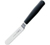 Spatule coudée inox manche plastique 10cm Dick Noir G