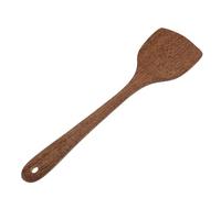 Spatule Cuisine en Bois, Retourneur à Pizza, Poignée Ergonomique | Ustensile Portable pour Camping et Cuisson en Plein Air, Design Polyvalent, Bois Robuste, Usage Extérieur