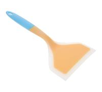 Spatule Cuisine en Silicone Jaune, Antiadhésive, Grosse | Poignée Confortable, Nylon et Silicone, Anti-brûlure, pour Omelettes et Crêpes, Usage Ménager