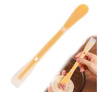 Spatule Cuisine en Silicone, Marises de Cuisine à Long Manche, Spatule Patisserie, Couteau a Beurre, Maryse pour Cuisson Mélange, Ustensiles pour Sauce au Chocolat Confiture Viande Hachée