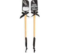 Spatule de cuisine décorative - Spatule de cuisine - Cuisine avec amour - Détail en forme de cœur - 13 pouces - Multicolore