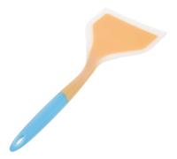 Spatule de Cuisson Antiadhésive en Silicone et Nylon, Grosse | Poignée Confortable, Résistante à Chaleur et Déformation, pour Poissons et Crêpes