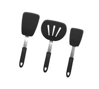 Spatule de cuisson en Silicone à température, nettoyage facile, retourneur fendu, poignée ergonomique, ustensiles de cuisine résistants à la