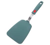 Spatule de Cuisson en Silicone, Fine et Souple, Cuisine et Grill | Résistante à Chaleur, Facile à Nettoyer, Manche en Acier Inoxydable, Usage la Cuisine et Grill