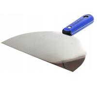 Spatule de peintre professionnelle en acier inoxydable avec manche en plastique - La spatule Silver Line est idéale pour les travaux de finition avec tous les types de mastics - Fabriqué en Union