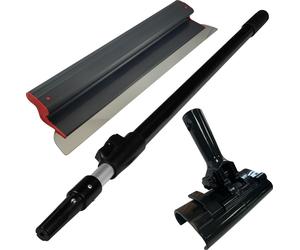 Spatule de surface 80cm Poignée ultralégère +Adaptateur+manche télescopique 1,6m Set ERGO