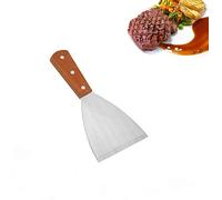 Spatule en Acier Inoxydable Anti Dérapant Pelle Crêpe Viande Spatule Gratte Bifteck Ustensiles de Cuisine pour La Cuisson