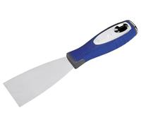 Spatule en acier inoxydable bi-matière 50 mm, idéale pour cuisiner, mélanger et servir des aliments, résistante et facile à nettoyer.