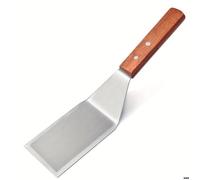 Spatule en acier inoxydable - Spatule pour gâteaux, tiramisus et steaks pelle de service pour pizzas et yaourts à bord biseauté