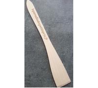 spatule en bois de hêtre,1 spatule droite 29cm ,mouvette leparadisdespetitsprix
