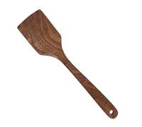 Spatule en bois - Spatule de cuisine, louche à soupe à long manche et cuillère de cuisson antiadhésive | Ustensiles de cuisine, spatule à œufs pour sauté, soupe, service et usage