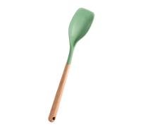 Spatule En Forme De Cuillère | Cuillère Anti-Adhésive,Spatule de Cuisine à Manche en Bois,Pour la Cuisine, la Pâtisserie, le Mélange, le Raclage, le Service et la Friture