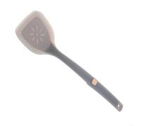 Spatule en silicone à tête flexible pour les coins serrés dans les bols, poêles et woks tout en conservant la non-intégrité (blanc)