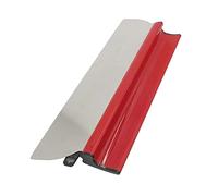 Spatule Enduit, Couteau à Enduire 25/60/80/100cm Lame D'écrémage Pour Cloison Sèche Spatule De Lissage avec Poignée Confortable en Forme de Z, Taloche Enduit Couteau Finition D'enduits Béton (25cm)